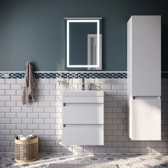 Тумба подвесная с раковиной Iddis Zodiac 50 см ZOD5CB0i95K, белый матовый - 4 Тумба подвесная с раковиной Iddis Zodiac 50 см ZOD5CB0i95K, белый матовый фото 4