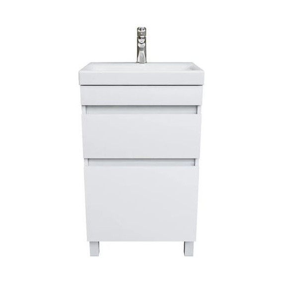 Тумба напольная с раковиной Iddis Zodiac 50 см ZOD5CBFi95K, белый матовый - 2 Тумба напольная с раковиной Iddis Zodiac 50 см ZOD5CBFi95K, белый матовый фото 2