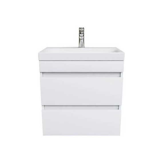 Тумба подвесная с раковиной Iddis Zodiac 60 см ZOD6CB0i95K, белый матовый - 2 Тумба подвесная с раковиной Iddis Zodiac 60 см ZOD6CB0i95K, белый матовый фото 2