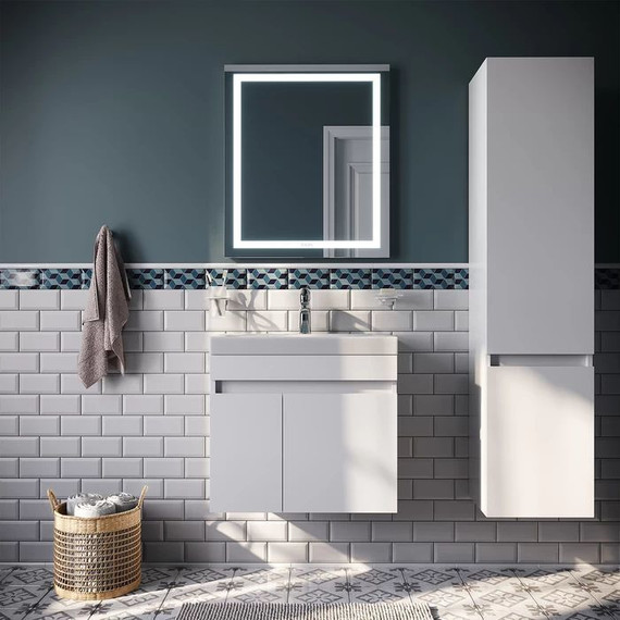 Тумба подвесная с раковиной Iddis Zodiac 60 см ZOD6CD0i95K, белый матовый - 4 Тумба подвесная с раковиной Iddis Zodiac 60 см ZOD6CD0i95K, белый матовый фото 4