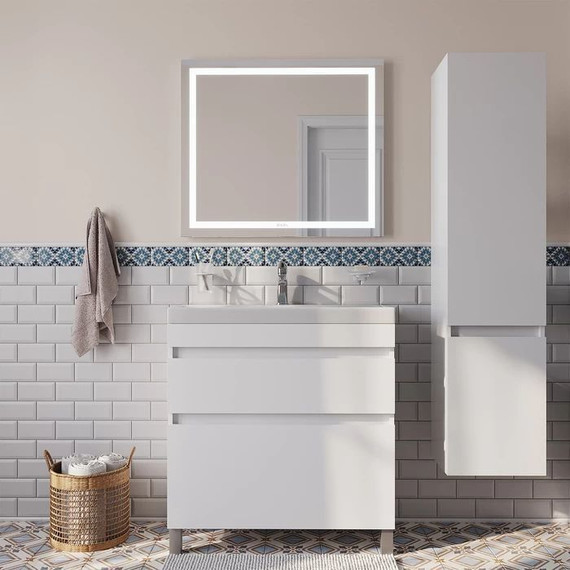 Тумба напольная с раковиной Iddis Zodiac 80 см ZOD8CBFi95K, белый матовый - 4 Тумба напольная с раковиной Iddis Zodiac 80 см ZOD8CBFi95K, белый матовый фото 4