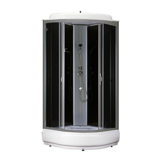 Душевая кабина Loranto 90 см CS-6690-25 G, хром/прозрачное фото 