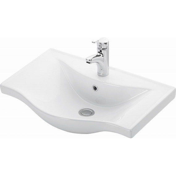 Тумба напольная с раковиной Стиль Коралл 50 см (раковина Basic) фото 2