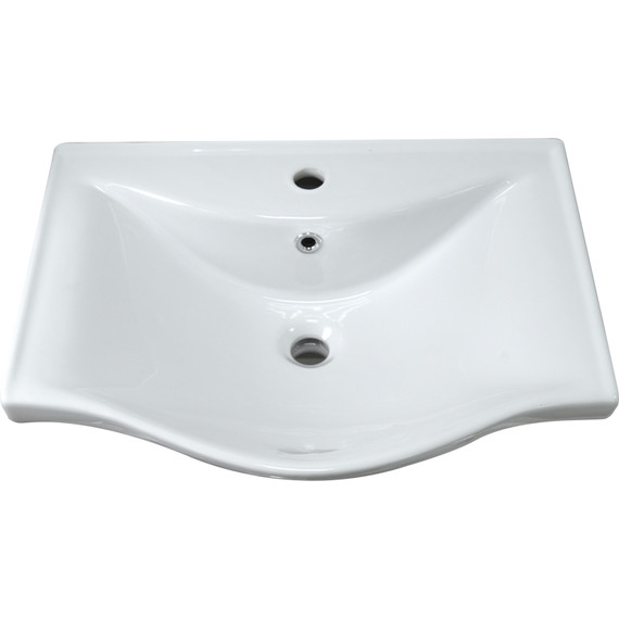 Тумба напольная с раковиной Стиль Коралл 50 см (раковина Basic) фото 3