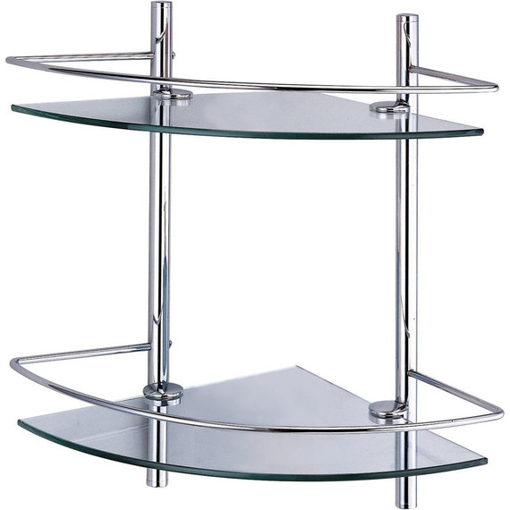 Стеклянная полка угловая WasserKraft K-3122 фото 2