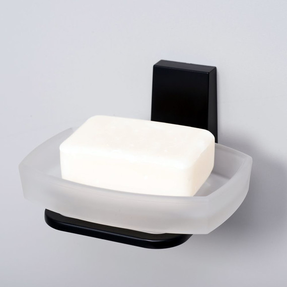 Мыльница WasserKraft Abens K-3229, цвет чёрный - 3 Мыльница WasserKraft Abens K-3229, цвет чёрный фото 3