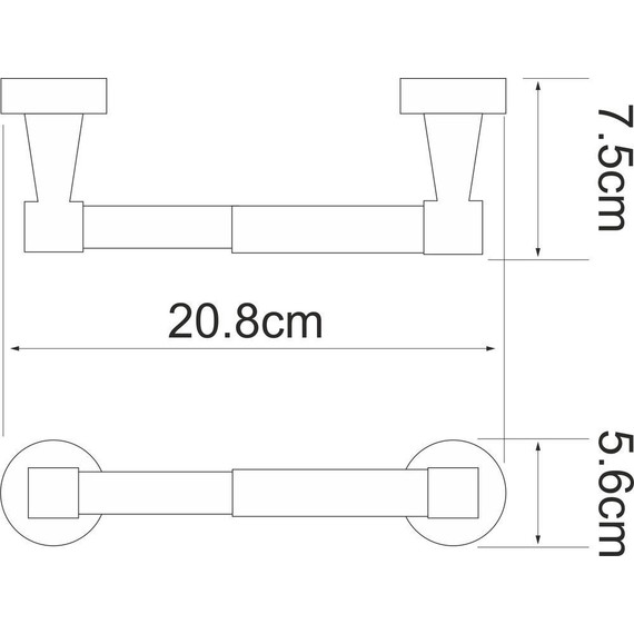 Держатель для туалетной бумаги WasserKraft Isen K-4022 фото 3