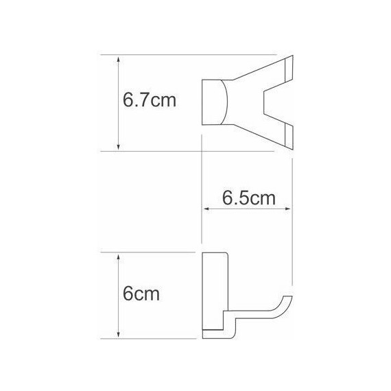 Двойной крючок WasserKraft Leine K-5023D фото 3