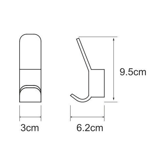 Крючок WasserKraft Leine K-5023 фото 3