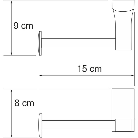 Держатель для туалетной бумаги WasserKraft Leine K-5096W фото 3