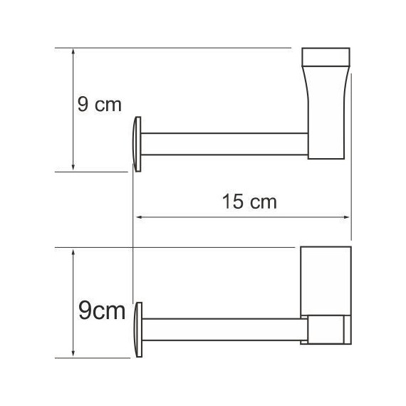 Держатель для туалетной бумаги WasserKraft Lopau K-6096 фото 4