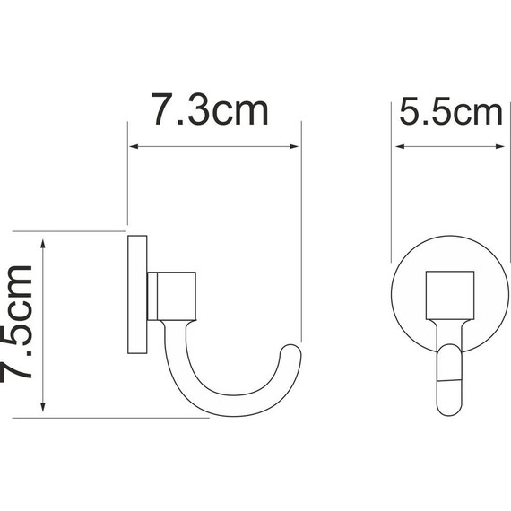 Крючок WasserKraft Rhein K-6223 фото 3