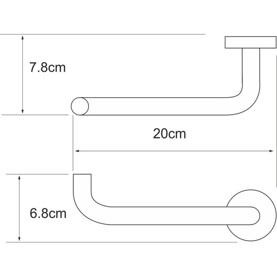 Держатель для туалетной бумаги WasserKraft Rhein K-6296 фото 4