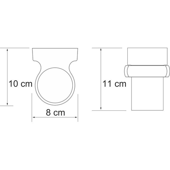 Стакан для зубных щеток WasserKraft Berkel K-6828 фото 3