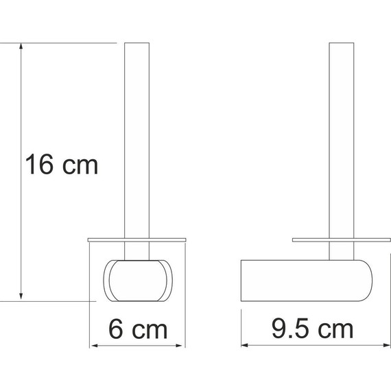 Держатель для туалетной бумаги WasserKraft Berkel K-6897 фото 3