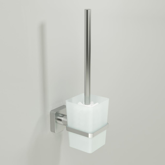 Ёршик для унитаза WasserKraft Rhin K-8727, цвет никель - 2 Ёршик для унитаза WasserKraft Rhin K-8727, цвет никель фото 2