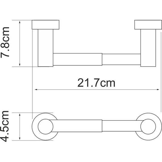 Держатель для туалетной бумаги WasserKraft Donau K-9422 фото 3
