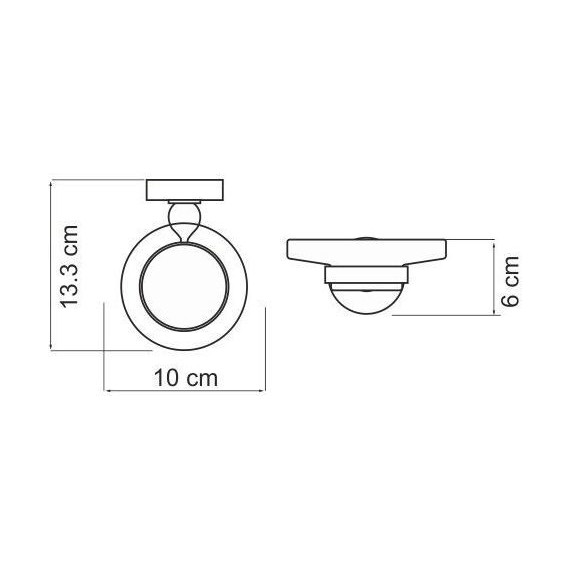 Мыльница WasserKraft Diemel K-2229 - 3 Мыльница WasserKraft Diemel K-2229 фото 3