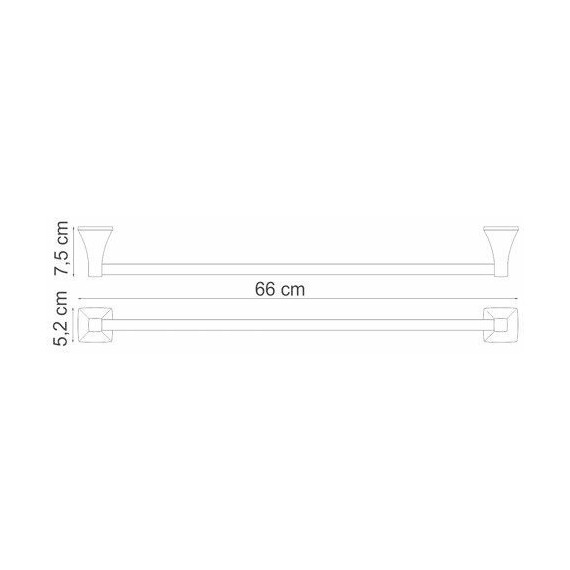 Полотенцедержатель WasserKraft Wern K-2530 - 3 Полотенцедержатель WasserKraft Wern K-2530 фото 3