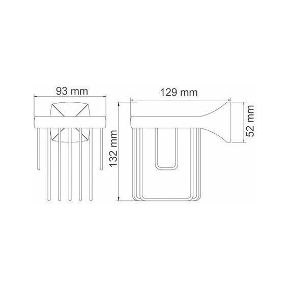 Держатель для освежителя WasserKraft Wern K-2545 фото 3