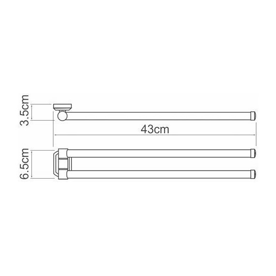 Держатель для полотенец WasserKraft Oder K-3031 - 3 Держатель для полотенец WasserKraft Oder K-3031 фото 3