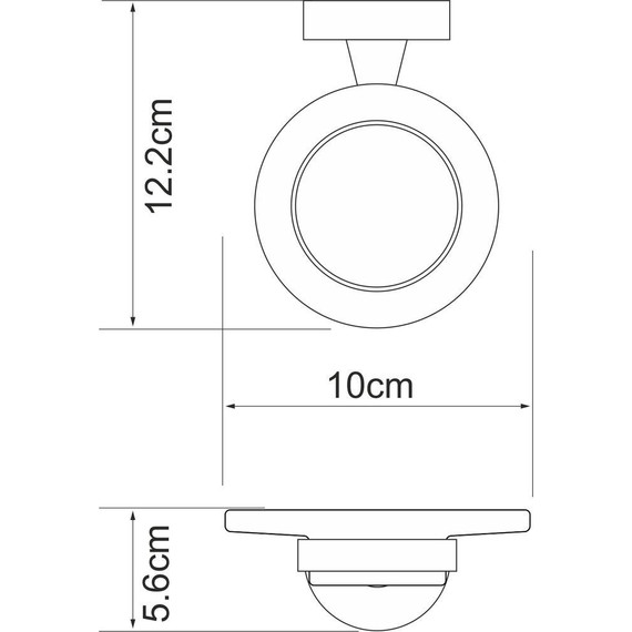 Мыльница WasserKraft Isen K-4029 - 3 Мыльница WasserKraft Isen K-4029 фото 3