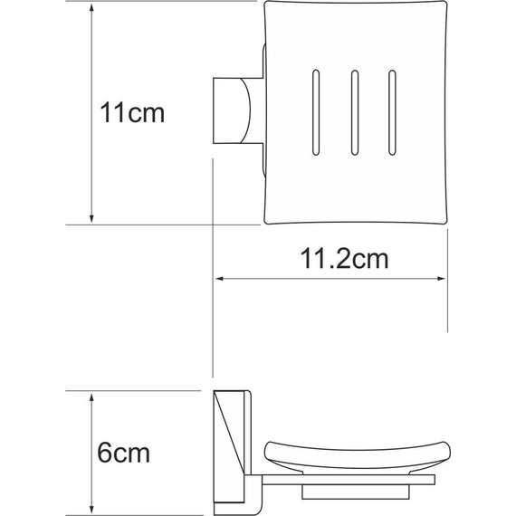 Мыльница WasserKraft Leine K-5029W - 3 Мыльница WasserKraft Leine K-5029W фото 3