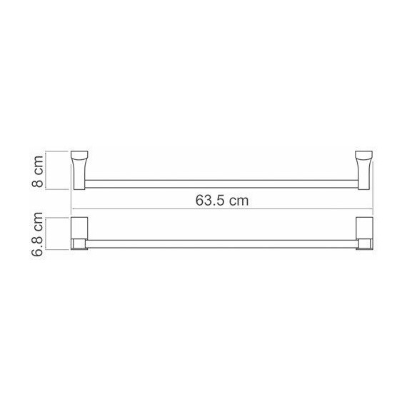 Полотенцедержатель WasserKraft Leine K-5030 фото 2