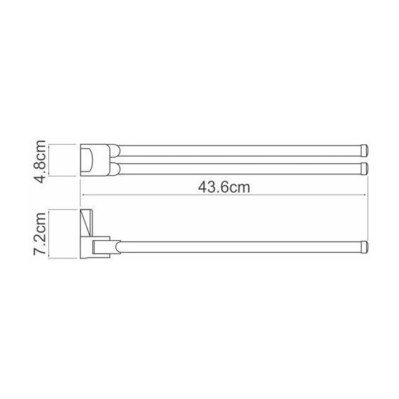 Держатель для полотенец WasserKraft Leine K-5031 фото 3