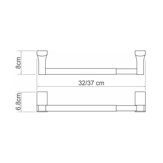 Полотенцедержатель WasserKraft Leine K-5091 фото 3