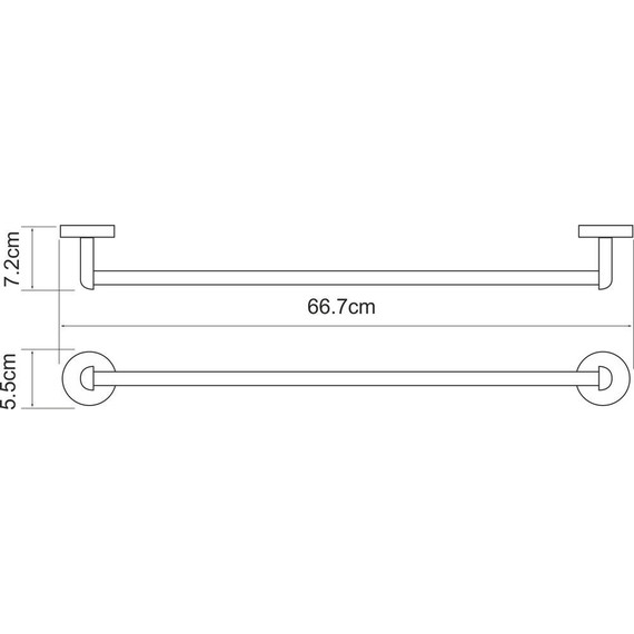 Полотенцедержатель WasserKraft Rhein K-6230 фото 3