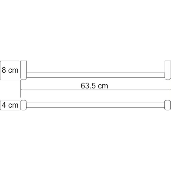Полотенцедержатель WasserKraft Berkel K-6830 фото 3