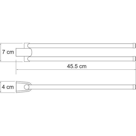 Держатель для полотенец WasserKraft Berkel K-6831 фото 3