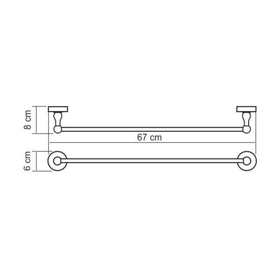 Полотенцедержатель WasserKraft Regen K-6930 - 3 Полотенцедержатель WasserKraft Regen K-6930 фото 3