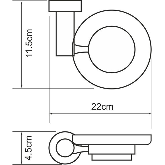Мыльница WasserKraft Donau K-9429 фото 3