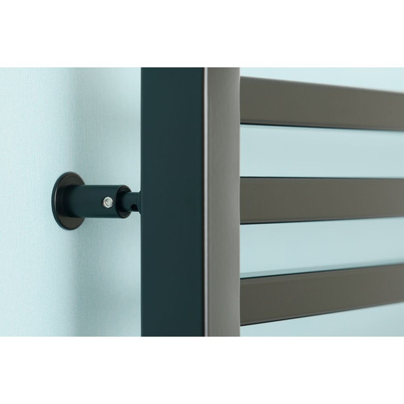 Полотенцесушитель электрический Сунержа Аркус 3.0 П15 800x500 мм 31-5705-8050 R, чёрный матовый фото 6