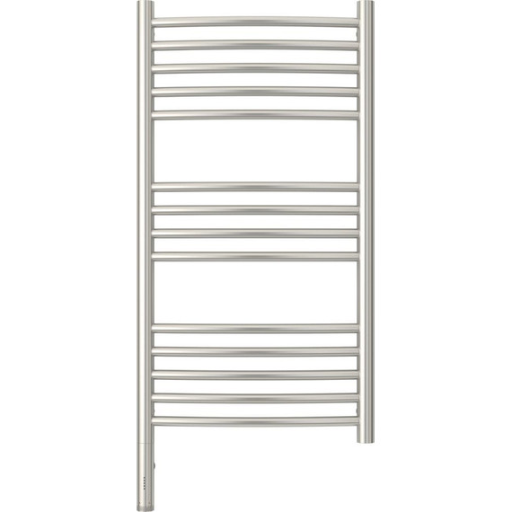 Полотенцесушитель электрический Сунержа Богема 3.0 П14 800x400 мм (выгнутая перемычка) 071-5802-8040 L, сатин фото 2