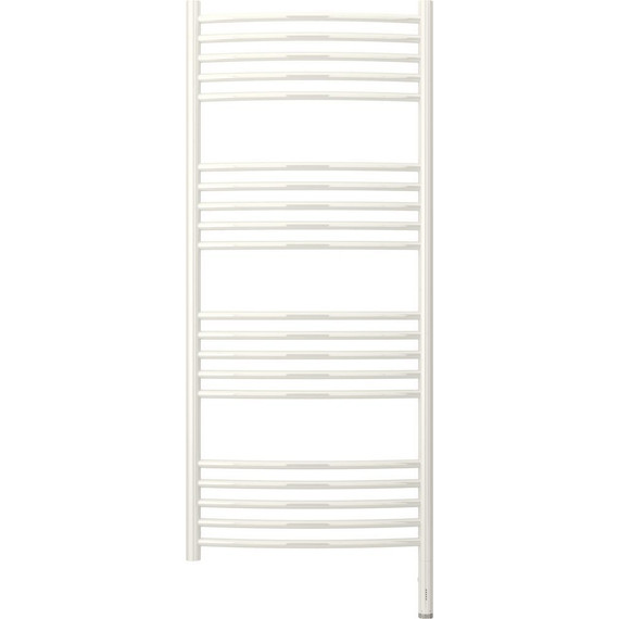 Полотенцесушитель электрический Сунержа Богема 3.0 П20 1200x500 мм (выгнутая перемычка) 12-5803-1250 R, белый фото 2