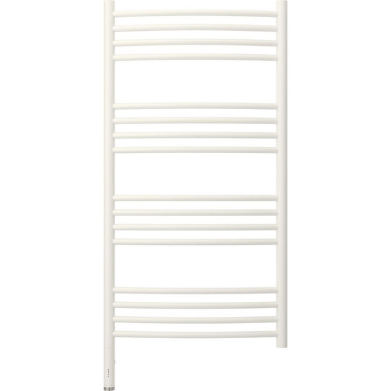 Полотенцесушитель электрический Сунержа Богема 3.0 П16 1000x500 мм (выгнутая перемычка) 30-5802-1050 L, белый матовый фото 2