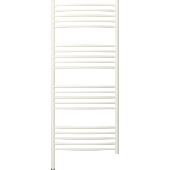Полотенцесушитель электрический Сунержа Богема 3.0 П20 1200x500 мм (выгнутая перемычка) 30-5802-1250 L, белый матовый фото 2
