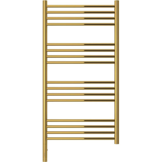 Полотенцесушитель электрический Сунержа Богема 3.0 П16 1000x500 мм (прямая перемычка) 03-5804-1050 L, золото фото 2