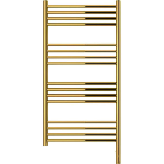 Полотенцесушитель электрический Сунержа Богема 3.0 П16 1000x500 мм (прямая перемычка) 03-5805-1050 R, золото фото 2