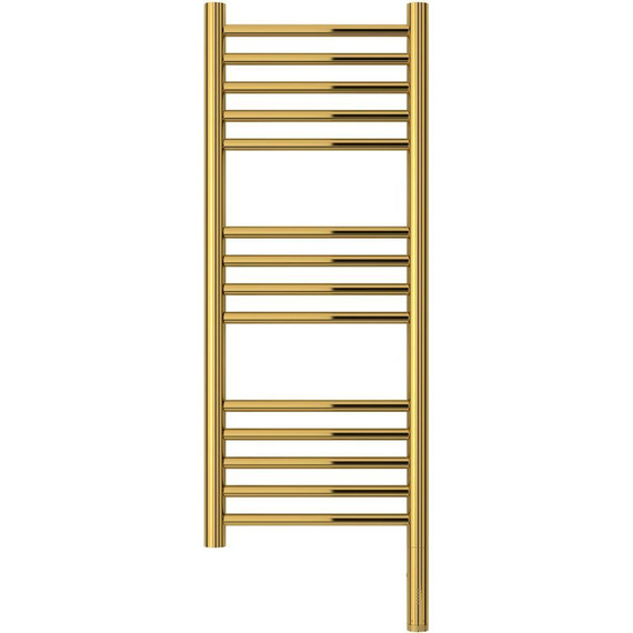 Полотенцесушитель электрический Сунержа Богема 3.0 П14 800x300 мм (прямая перемычка) 03-5805-8030 R, золото фото 2