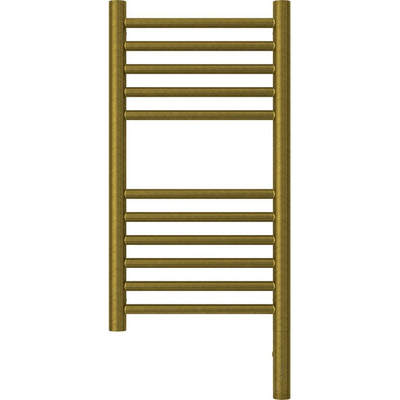 Полотенцесушитель электрический Сунержа Богема 3.0 П11 600x300 мм (прямая перемычка) 05-5805-6030 R, состаренная бронза фото 2