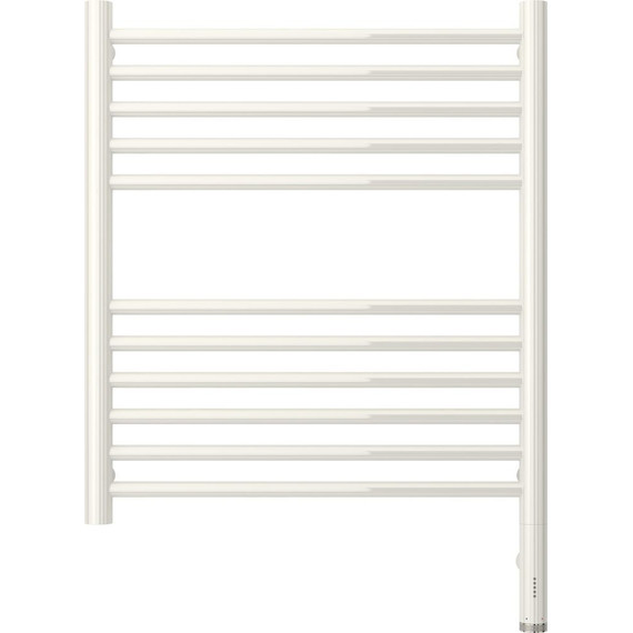 Полотенцесушитель электрический Сунержа Богема 3.0 П11 600x500 мм (прямая перемычка) 12-5805-6050 R, белый фото 2
