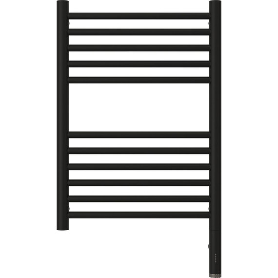 Полотенцесушитель электрический Сунержа Богема 3.0 П11 600x400 мм (прямая перемычка) 31-5805-6040 R, чёрный матовый фото 2