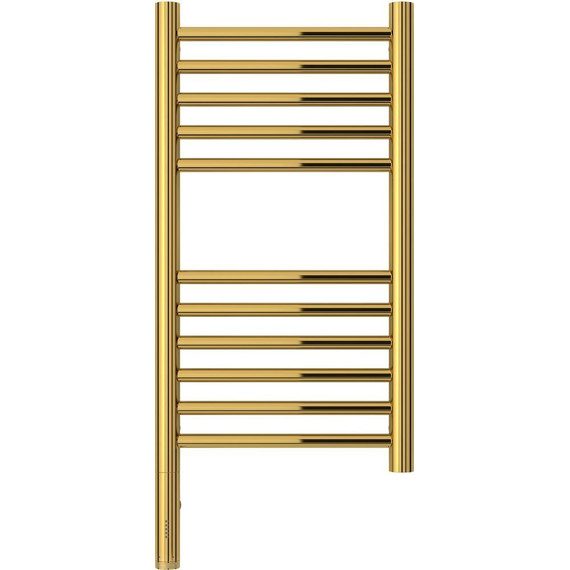 Полотенцесушитель электрический Сунержа Богема 3.0 П11 600x300 мм (прямая перемычка) 03-5804-6030 L, золото фото 2