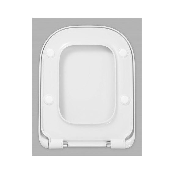 Сиденье с крышкой для унитаза Roca The Gap Slim микролифт 801472001 - 3 Сиденье с крышкой для унитаза Roca The Gap Slim микролифт 801472001 фото 3