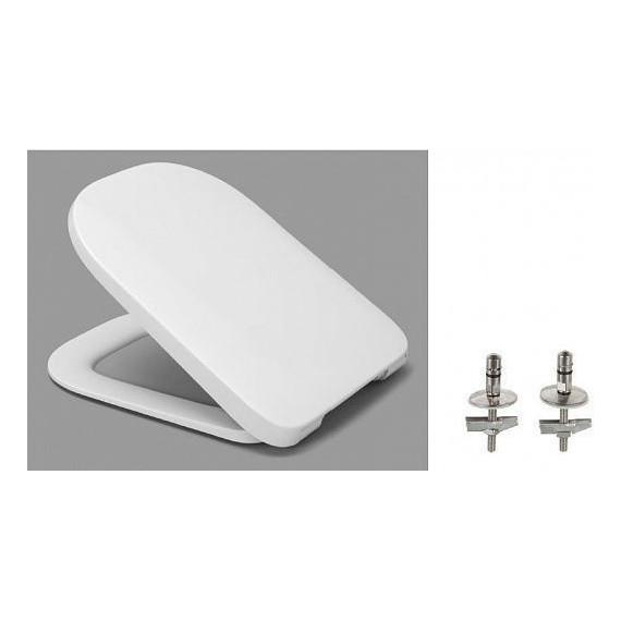 Сиденье с крышкой для унитаза Roca The Gap Slim микролифт 801472001 - 7 Сиденье с крышкой для унитаза Roca The Gap Slim микролифт 801472001 фото 7