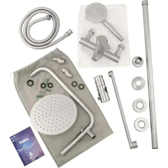 Душевая стойка Haiba HB24801, нержавеющая сталь - 5 Душевая стойка Haiba HB24801, нержавеющая сталь фото 5